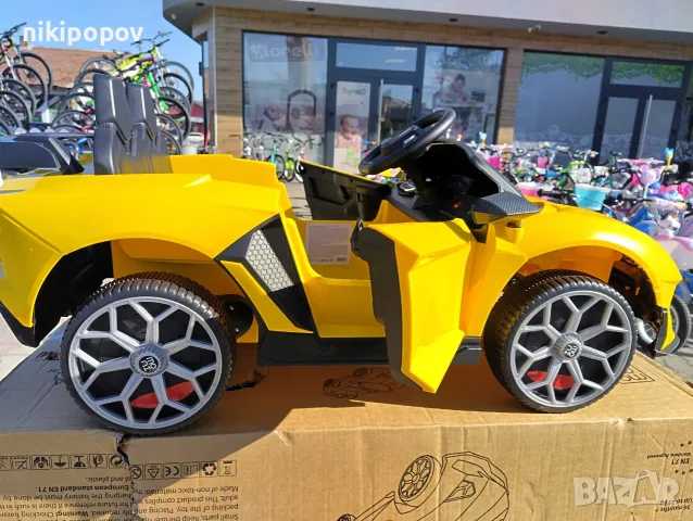 LAMBO Акумулаторна кола CHIARA жълт, снимка 11 - Други - 55440073