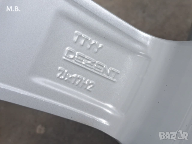 Лети джанти 17 цола 5х112мм, снимка 8 - Гуми и джанти - 54142683