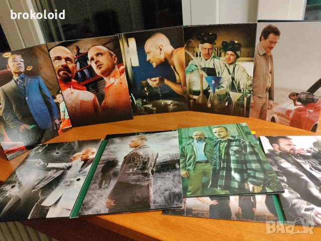 Breaking Bad - complete 6 seasons dvd boxset двд бокссет комплект , снимка 6 - DVD филми - 54460383