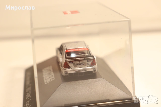 HERPA H0 1/87 MERCEDES C 180 DTM AMG РАЛИ МОДЕЛ КОЛИЧКА, снимка 5 - Колекции - 54758588
