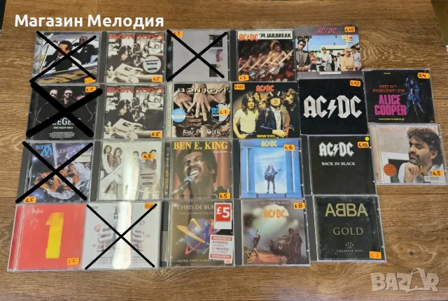 🎸 Колекция Оригинални дискове: Рок, Метал и Поп легенди (Metallica, AC/DC, Pink Floyd, The Prodigy,, снимка 5 - CD дискове - 55143168