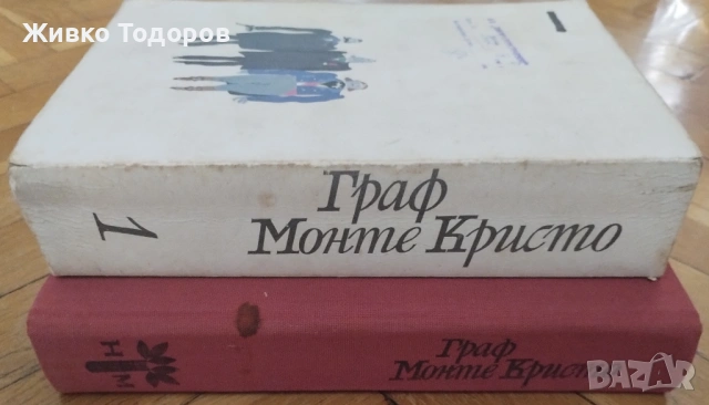 АЛЕКСАНДЪР ДЮМА -   ГРАФ МОНТЕ КРИСТО (Том 1-2), снимка 3 - Художествена литература - 54120762