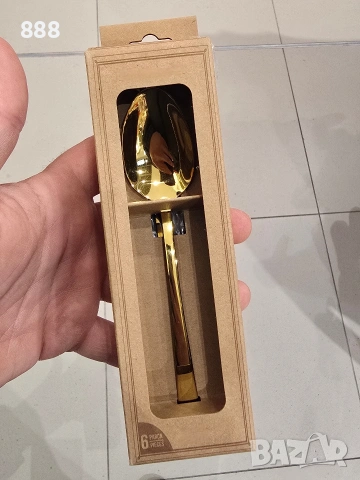 лъжици 6 броя, снимка 2 - Прибори за хранене, готвене и сервиране - 40460858