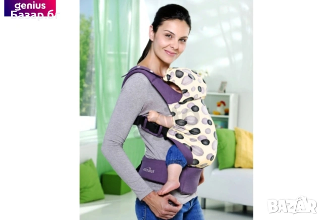 Ергономична раница ,носилка за бебе, снимка 2 - Кенгура и ранички - 54074089