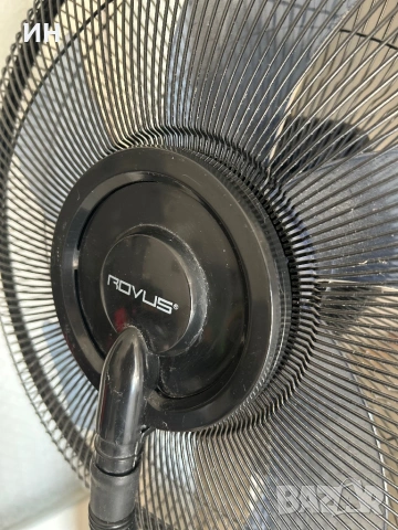 Продавам вентилатор с овлажняване Rovus Ultralux Mist Fan 5in1 – модел TSP40-EB., снимка 9 - Вентилатори - 54626669