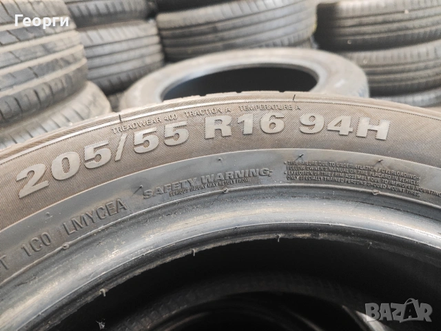 4бр.летни гуми 205/55/16 Kumho, снимка 5 - Гуми и джанти - 54713680