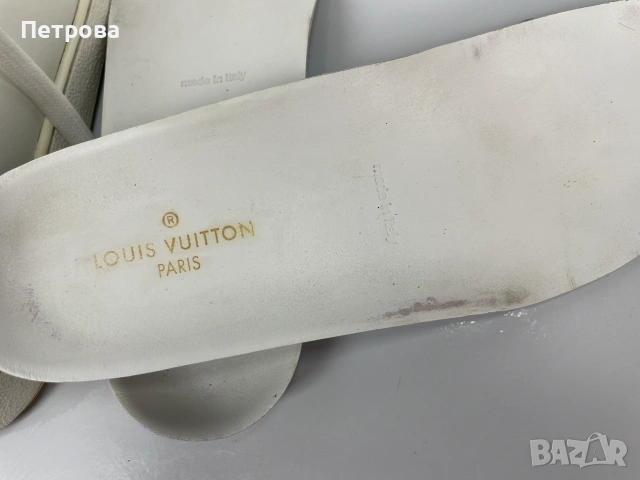Louis Vuitton Frontrow Кожени маратонки 37 ОРИГИНАЛ, снимка 13 - Маратонки - 55221083