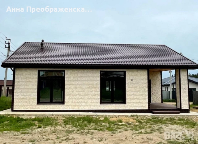 Високоенергийна къща 100 кв.метра обл. Добрич с. Одринци, снимка 3 - Къщи - 54206946