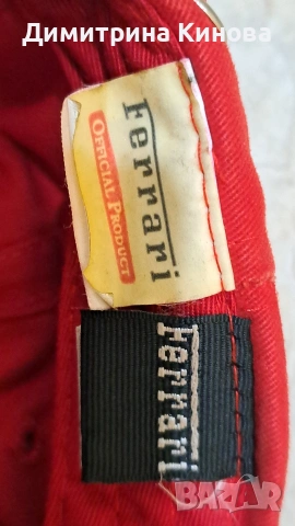 Бейзболна шапка Ferrari , снимка 3 - Шапки - 54541939