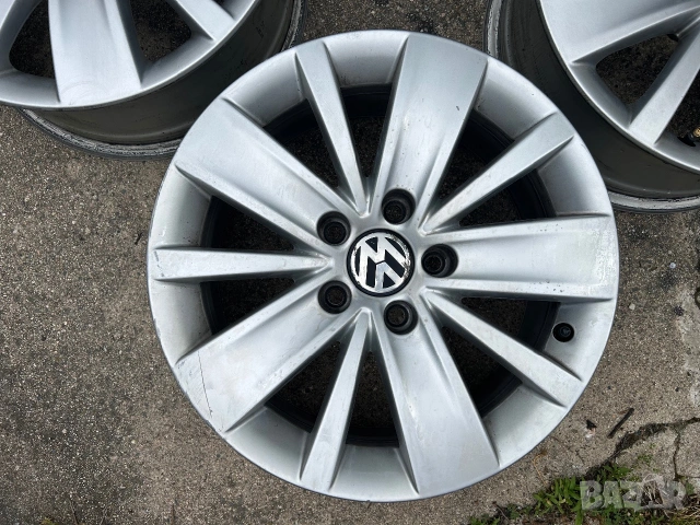 джанти 5x112 16" за VW Sharan Seat Alhambra след 2010г. 7N0 6.5J ET33, снимка 3 - Гуми и джанти - 55099298