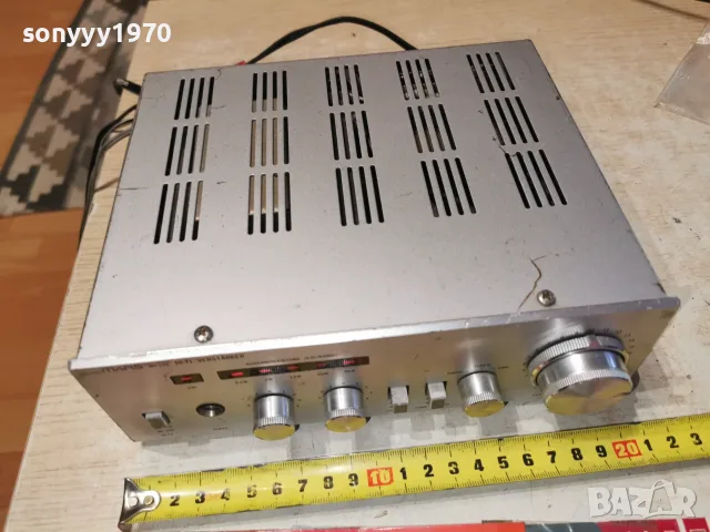 MARS MV-100 HI-FI AMPLIFIER ВНОС GERMANY 1008261012L4, снимка 3 - Ресийвъри, усилватели, смесителни пултове - 55610516