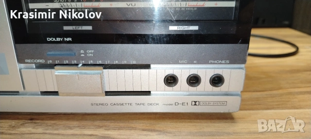 стерео касетен дек HITACHI D-E 1, снимка 3 - Декове - 54905511