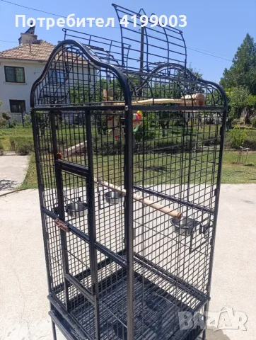 Продавам клетка за папагали , снимка 5 - За птици - 54438269