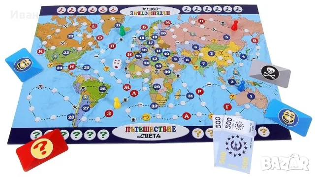 Пътешествие по света🌍, снимка 2 - Образователни игри - 55362871