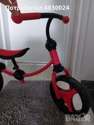 Колело без педали smarTrike Running Bike 2 в 1, снимка 3 - Детски велосипеди, триколки и коли - 54591772