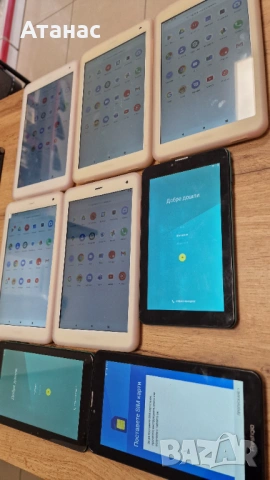 Лот 14 бр. Таблети Prestigio: 8 Работещи (5x Q Pro 4G) + 6 за части, снимка 4 - Таблети - 54519771