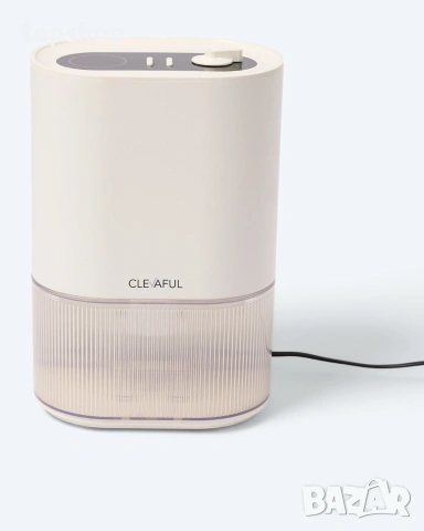 Чисто нов влагоуловител / влагоабсорбатор CLEVAFUL DH2000F (от HSE) - 2L, 0.5L/ден, за 20-30 кв.м. 