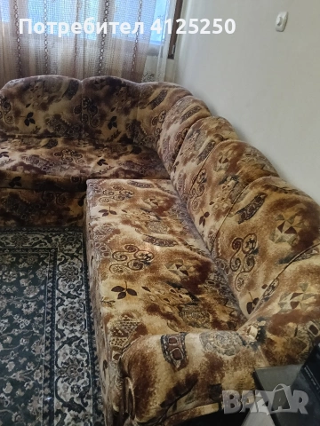 продавам ъглов разтегателен диван