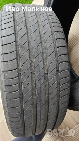 4 бр. Michelin Primacy 4 225/55 R18 – 4-6 мм грайфер, комплект, снимка 14 - Гуми и джанти - 54221193