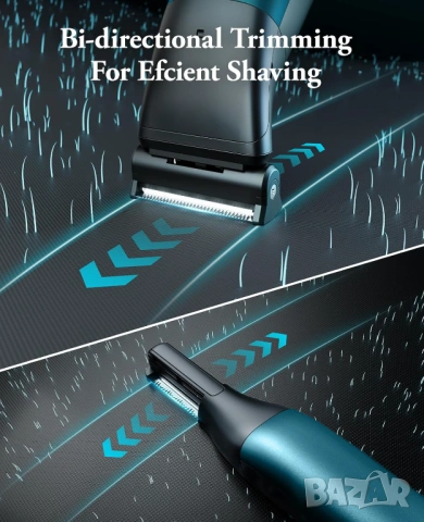 Tример 2в1 за тяло и брада водоустойчив Kensen Series S15 - НОВ, снимка 12 - Тримери - 54094342