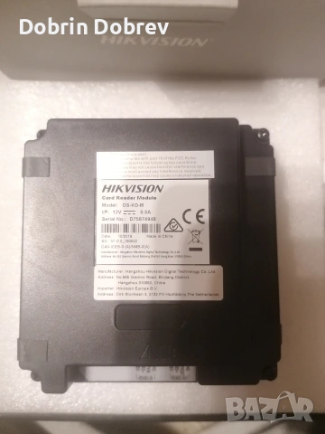 Четец на карти HIKVISION DS-KD-M (модул за видеодомофон станции), снимка 6 - Други - 54384032