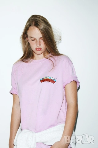 Нова тениска М ZARA, снимка 2 - Тениски - 54011189