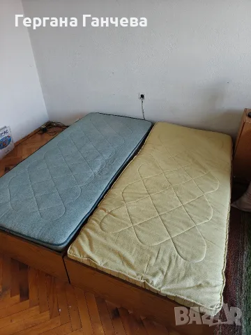 2 бр. легло с матрак 