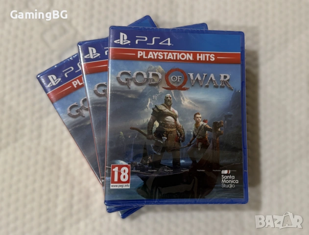 чисто нова God Of War Playstation Hits за PS4 