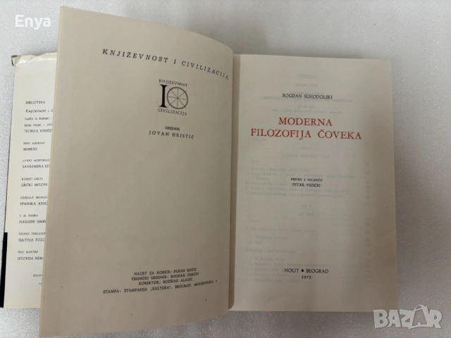 Moderna filozofija čoveka - Bogdan Suhodolski, снимка 5 - Специализирана литература - 54331157
