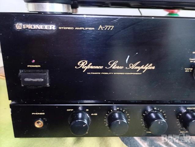 Усилвател Pioneer A777, снимка 3 - Ресийвъри, усилватели, смесителни пултове - 54584622