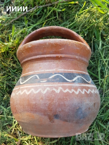 Гърне ръкатка , снимка 2 - Антикварни и старинни предмети - 54294341