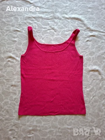 Hot pink модерен дамски потник