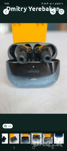 Продавам vivo TWS 2 – безжични слушалки в добро състояние!, снимка 2 - Слушалки и портативни колонки - 54216977