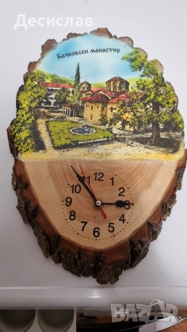 Часовник с плавен механизъм, снимка 2 - Стенни часовници - 54582285