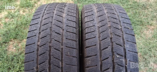 2бр. зимни бусови гуми 215/60R16C 8PR 103/101. Continental VanContact. DOT 3420. 5.5мм дълбочина...