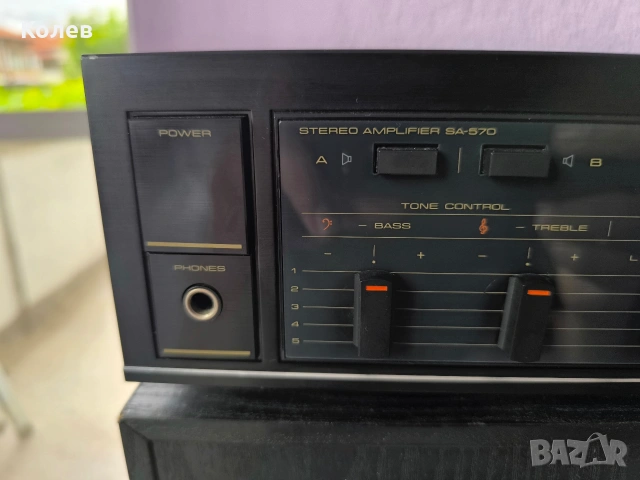 Усилвател Pioneer SA-570, снимка 4 - Ресийвъри, усилватели, смесителни пултове - 54881557