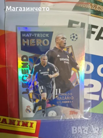 Ronaldo Nazário/Topps UEFA Champions League