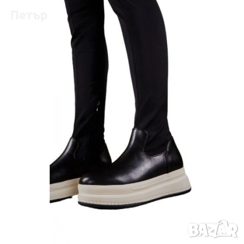 КЕЦОВЕ С ЧОРАП BLACK LUCY, снимка 4 - Маратонки - 54309614