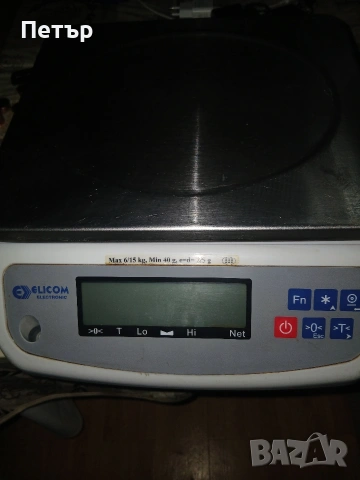 Ел.везна Еликом Силистра , снимка 13 - Везни - 54042402