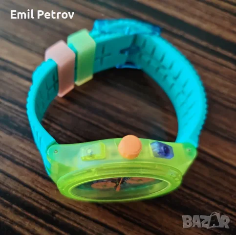 Часовник Swatch Neon Wave SUSJ404, снимка 4 - Мъжки - 55584931