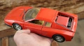 Голяма червена кола Ferrari Testarossa Hotwheels 1:18, снимка 9