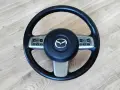 Оригинален кожен мултифункционален волан за Mazda с Airbag (автопилот) , снимка 1
