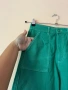Зелен дамски панталон тип карго с много джобове 💚 Размер 32 отговаря на S 💚, снимка 2