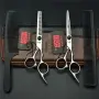 Нови професионални фризьорски японски ножици Kasho 6 инча, снимка 4