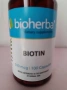 БИОТИН/ BIOTIN 500 мкг, 100 капсули, 500мкг, Биохерба, снимка 3