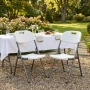 Сгъваем кетъринг стол – Ергономичен, здрав и компактен за събития и дома, снимка 2