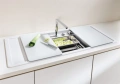 Бяла Мивка Blanco Alaros 6 S Silgranit PuraDur - 1160x510/205mm– НОВА !, снимка 1