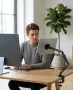 Нова метална Универсална стойка за таблет и телефон 6-18.5 инча въртяща 360° iPad поставка, снимка 6