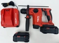 Hilti TE 4-22 Nuron - Безчетков акумулаторен перфоратор 2x22V 5.10Ah като нов!, снимка 3