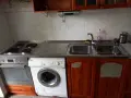 Кухненски плот INOX с вградени котлони и мивка, снимка 3